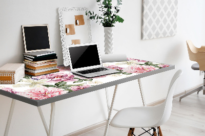 Bureau mat Kunstbloemen