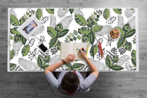 Bureau onderlegger Botanisch patroon
