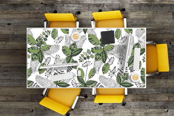 Bureau onderlegger Botanisch patroon