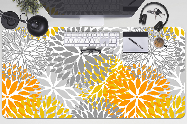 Bureaumat Chrysanthemums