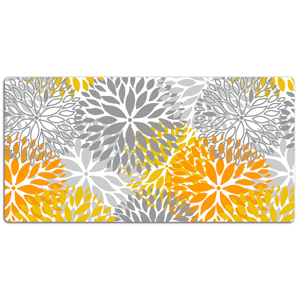 Bureaumat Chrysanthemums