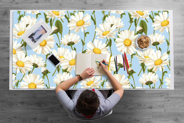 Bureaumat Kamille bloemen