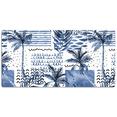 Bureau onderlegger Blauwe palm