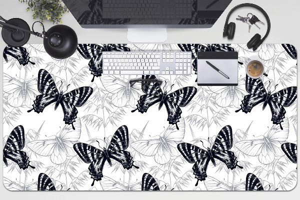 Bureau mat Vlindertekening