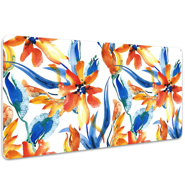 Bureau mat Zonnige bloemen