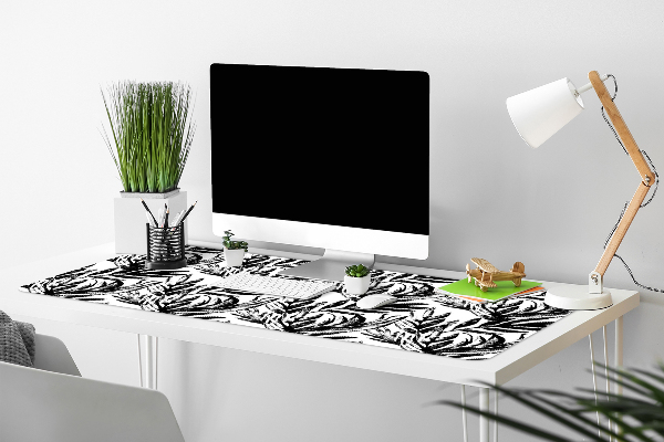 Bureau onderlegger Zwart monster