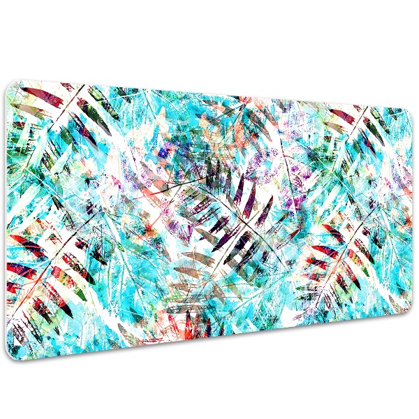 Bureau mat Bladafdrukken