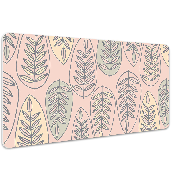 Bureau mat Kleurrijke bladeren