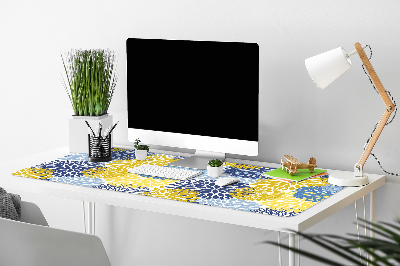 Bureau onderlegger Chrysanthemum bloemen