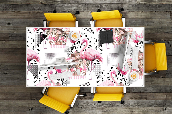 Bureau onderlegger Flamingos