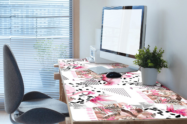 Bureau onderlegger Flamingos