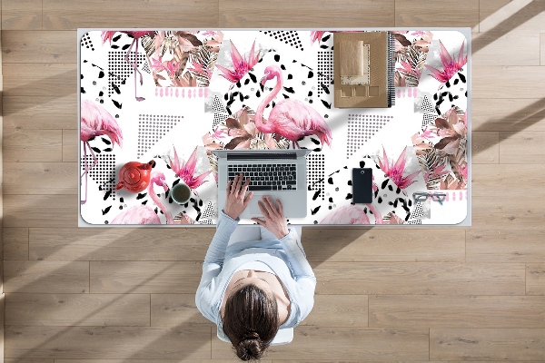 Bureau onderlegger Flamingos