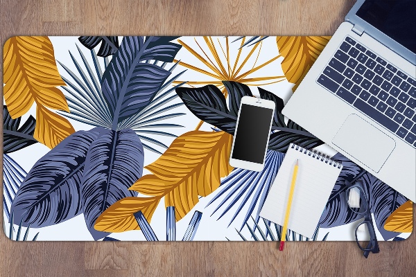 Bureau mat Palm bladeren