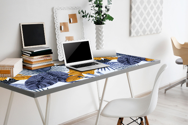 Bureau mat Palm bladeren