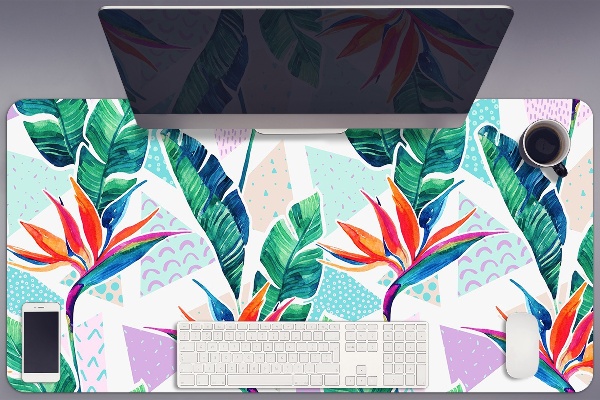 Bureau onderlegger Tropische flora