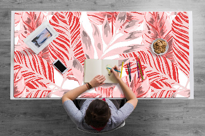Bureau mat Roze jungle