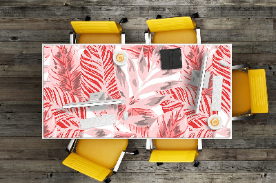 Bureau mat Roze jungle
