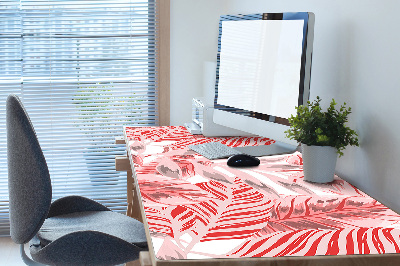 Bureau mat Roze jungle