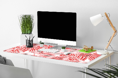 Bureau mat Roze jungle