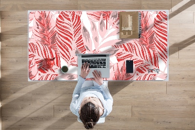 Bureau mat Roze jungle