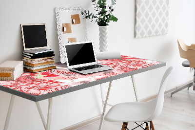 Bureau mat Roze jungle