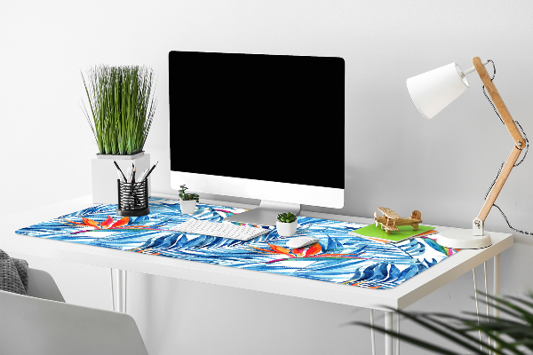 Bureau onderlegger Blauw paradijs