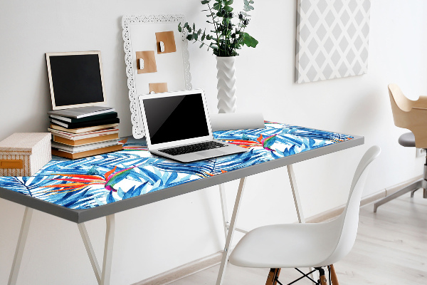 Bureau onderlegger Blauw paradijs