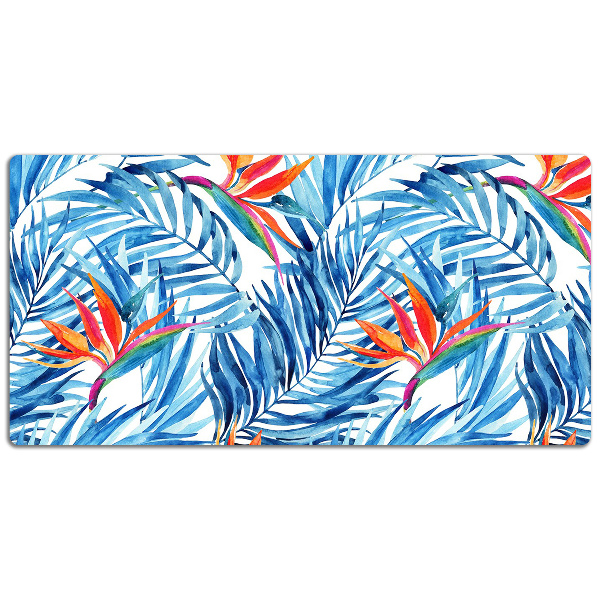 Bureau onderlegger Blauw paradijs