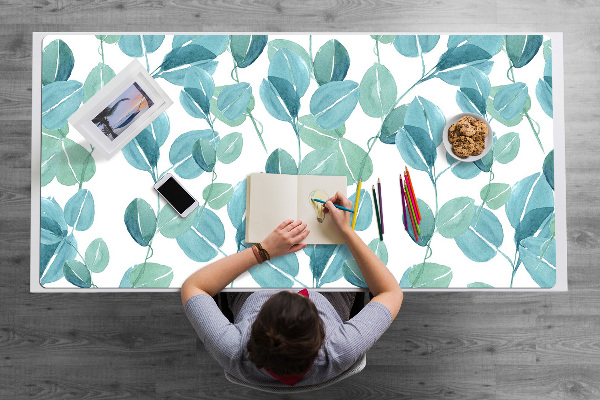 Bureau mat Eucalyptus