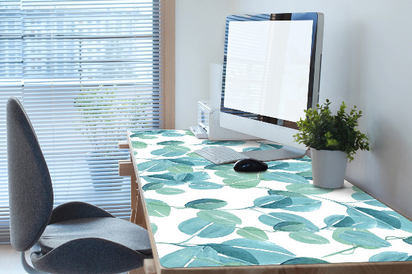 Bureau mat Eucalyptus