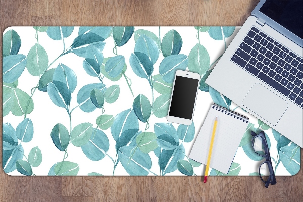 Bureau mat Eucalyptus