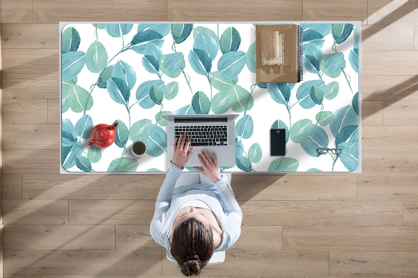 Bureau mat Eucalyptus