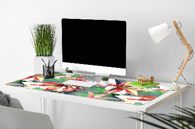 Bureau onderlegger Bloem zwartnica
