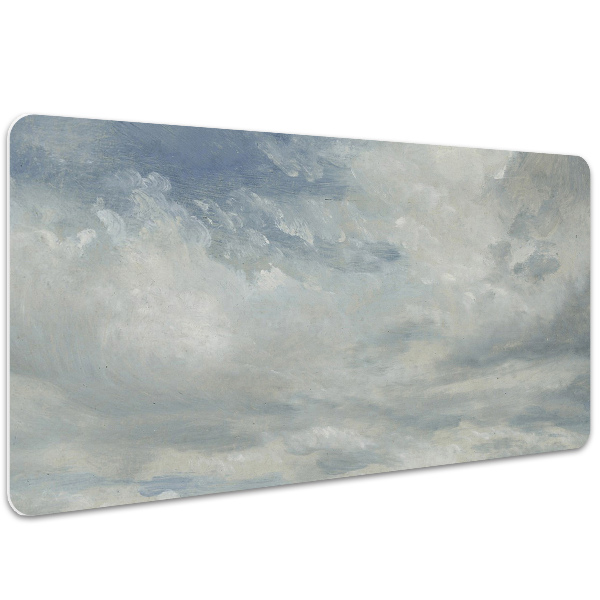 Bureau mat Blauwe wolken