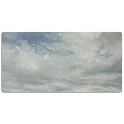 Bureau mat Blauwe wolken