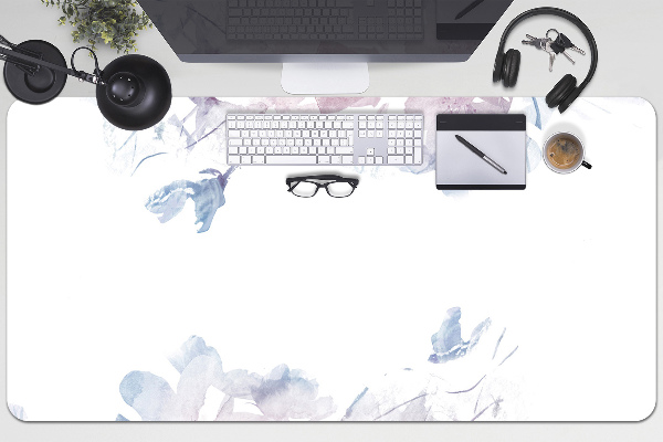Bureau mat Pastel roses