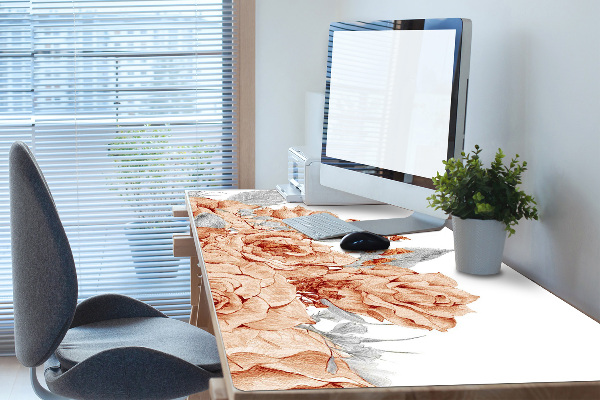 Onderlegger bureau Bloeiende rozen