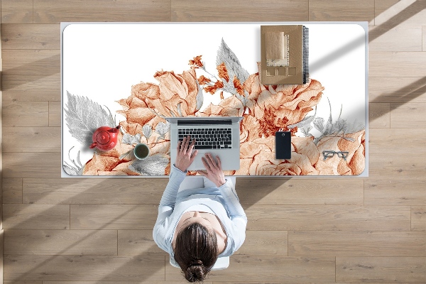 Onderlegger bureau Bloeiende rozen