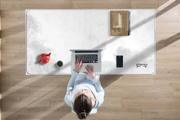 Onderlegger bureau Bewolkte lucht