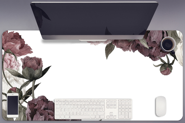 Bureau onderlegger Pioenrozen