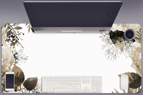 Bureau onderlegger Hydrangea -bloemen