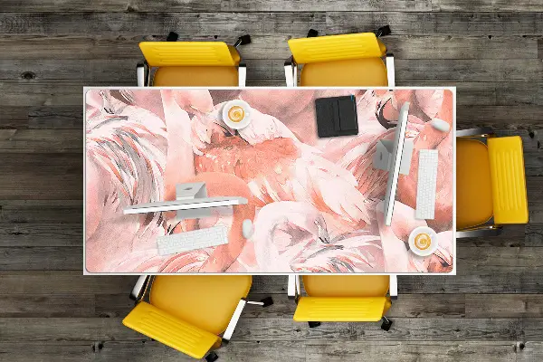 Bureau onderlegger Flamingos