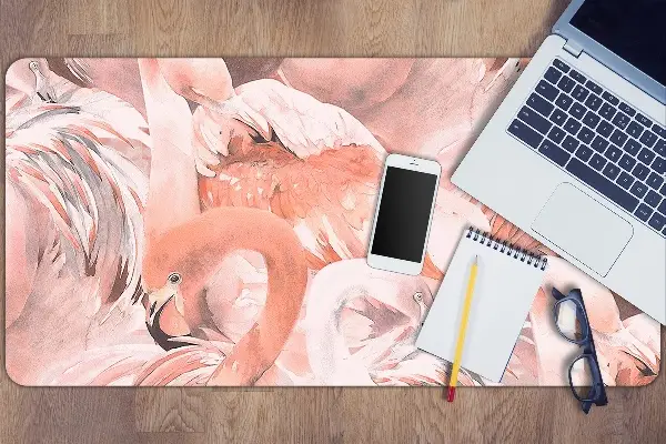 Bureau onderlegger Flamingos