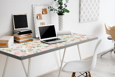 Bureau onderlegger Aquarellen bloemen