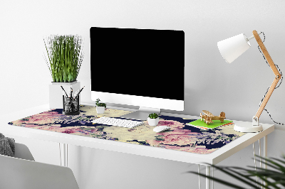 Bureau mat Barokke bloemen