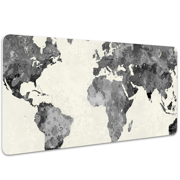 Bureau mat Oude wereldkaart