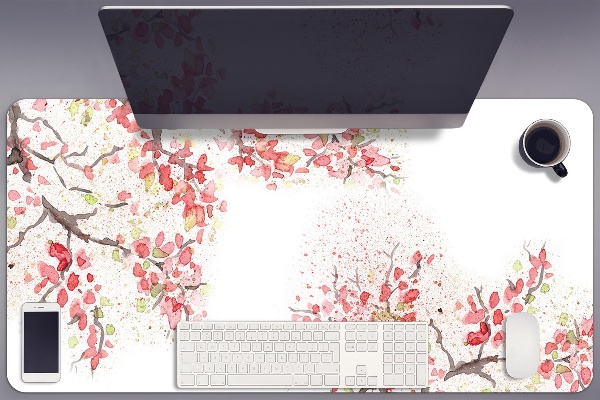 Bureau mat Kersebloesem