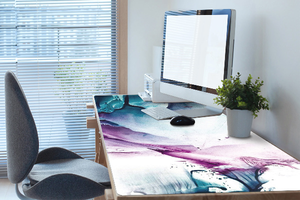 Bureau mat Verfvlekken