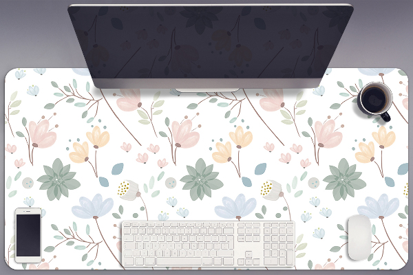 Bureau onderlegger Lente bloemen