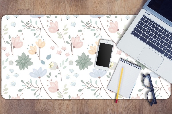 Bureau onderlegger Lente bloemen